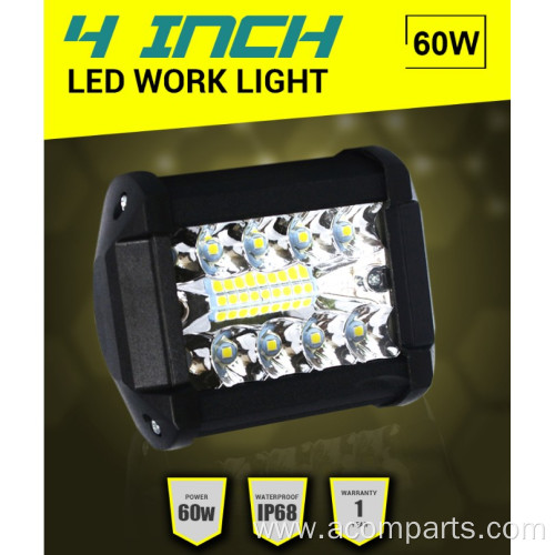 Work Light 60W Led Light Bar 4x4 Accessories